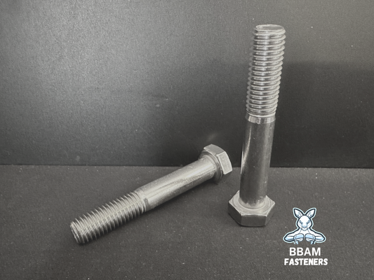 M10 x 75mm Hex Bolt 304 Stainless Steel