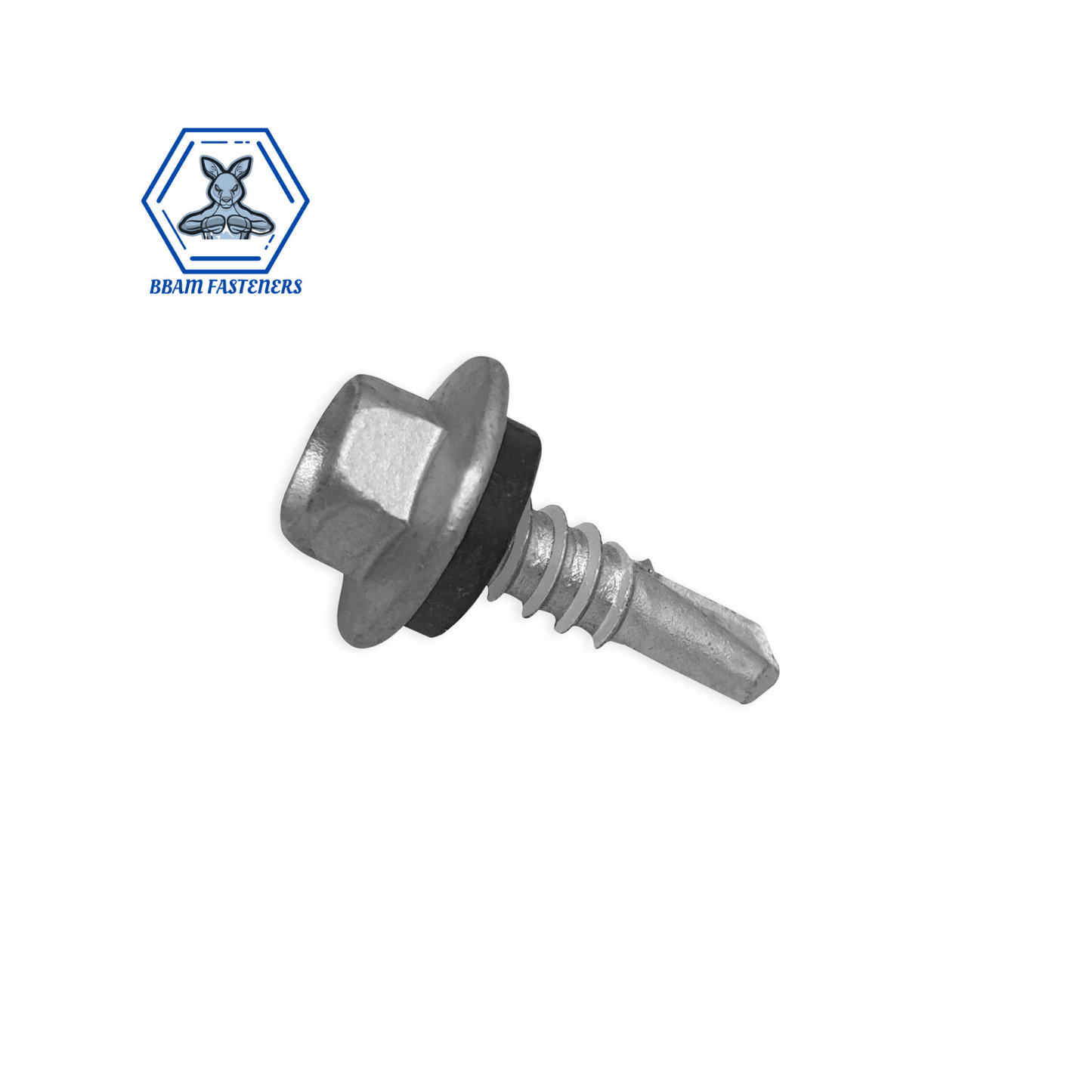 12G x 25mm With Seal Washer Metal Roof Self Drill Screw