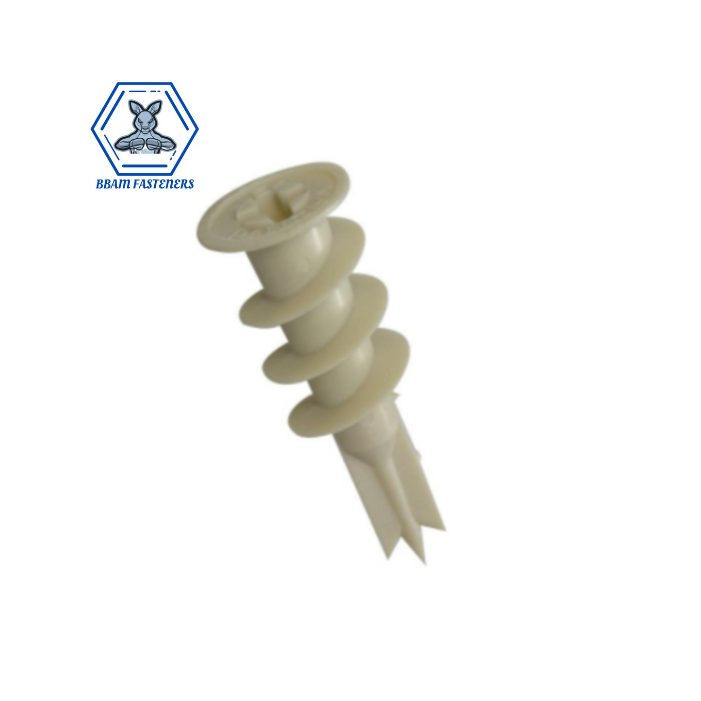 Nylon Plasterboard Anchors Wing Point