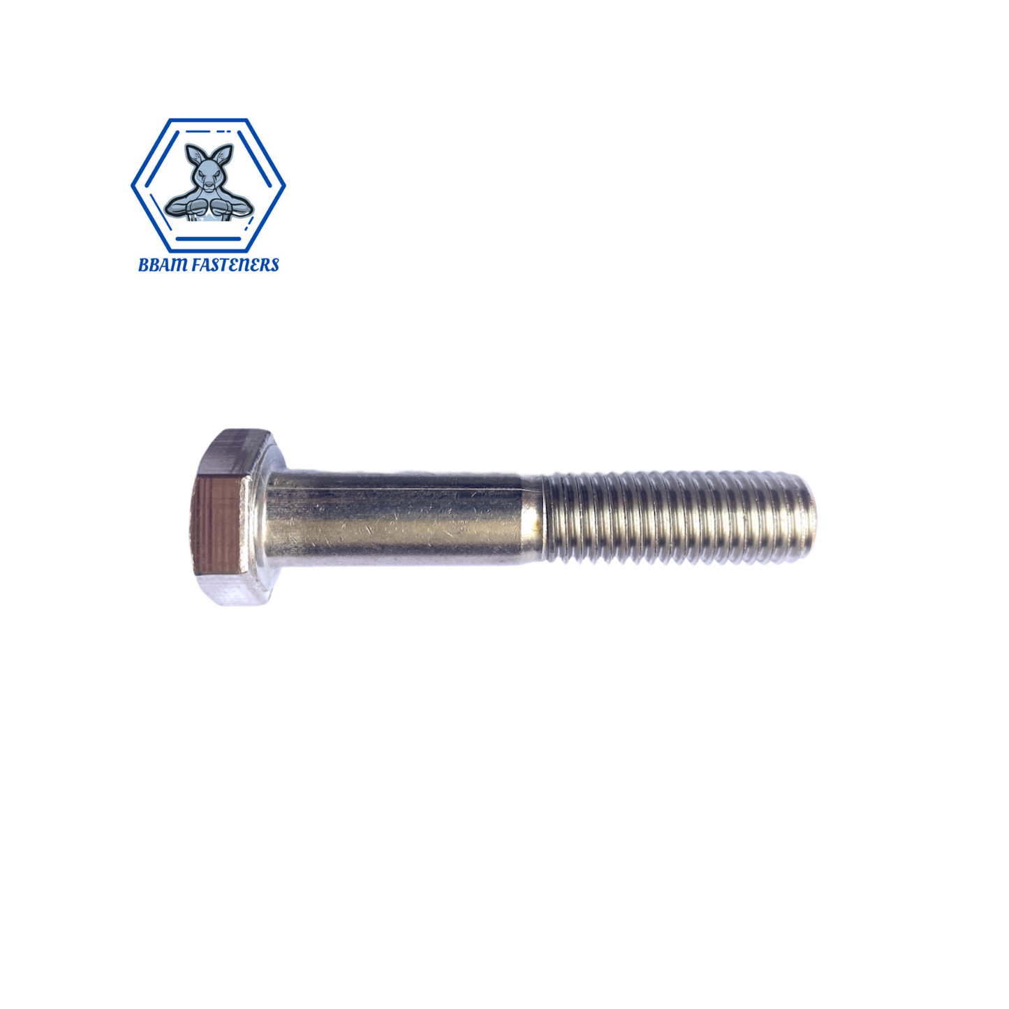 M10 x 150mm Hex Bolt 316 Stainless Steel