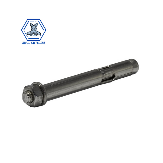 8mm x 40mm Hex Sleeve Anchor 316 Stainless Steel