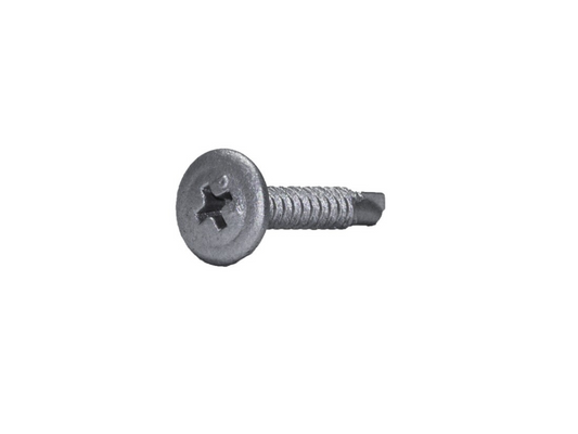 8g x 32mm Button Metal Self Drill Screws Galvanised