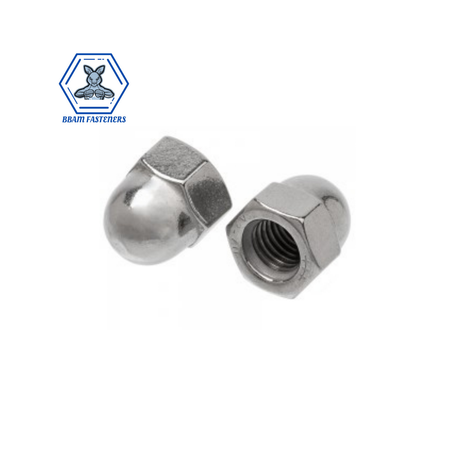 M12 Dome Nut 304 Stainless Steel