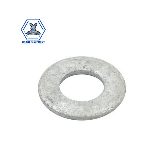 M16 x 34mm Galvanised Flat Washer 100 Pack