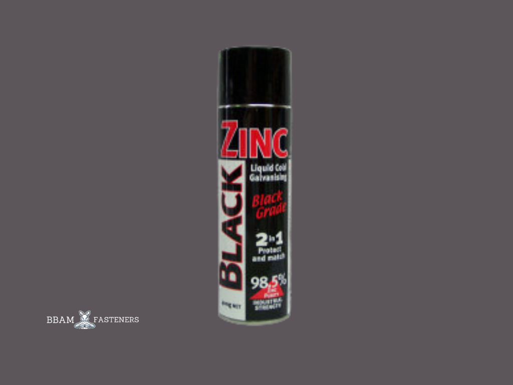 Black Zinc Spray Aerosol 400g